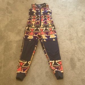 NWOT Rare, women’s small limited edition Patagonia synchilla fleece jumpsuit